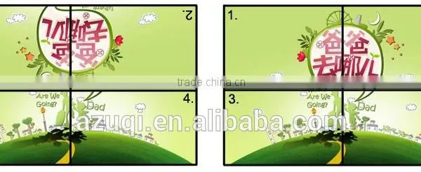 Classical FHD LCD Splicing Monitor Processor,4 Screen Format Splitting Screen Controller photo-4