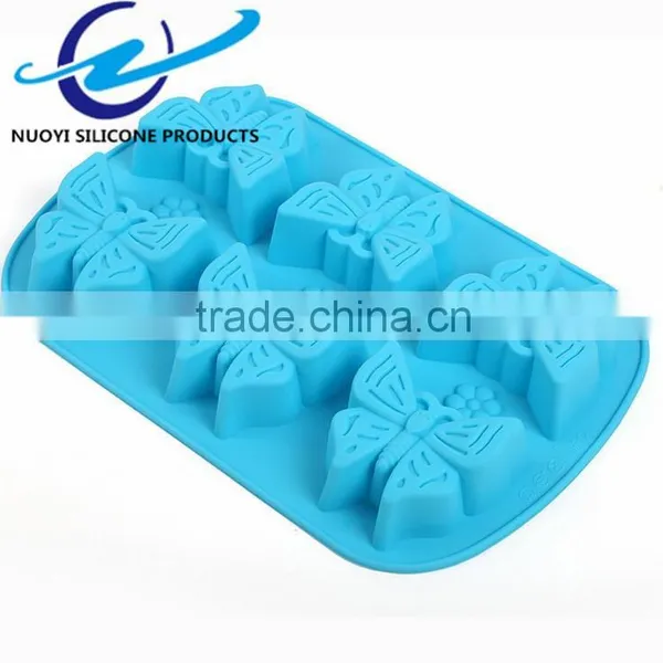 Hot Selling FDA Butterflies Shaped Decor Silicone Cake Mold photo-4