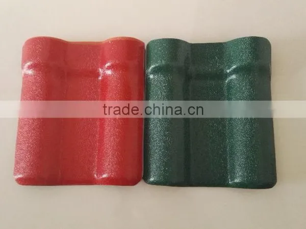 European Different Color Spanish Style Synthetic Resin Roof Tile photo-4
