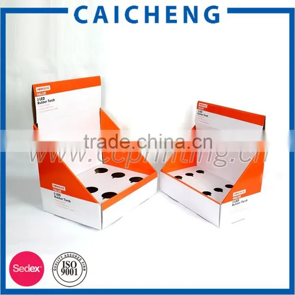 Custom Printing Counter Display Corrugated Paper Display Box photo-3