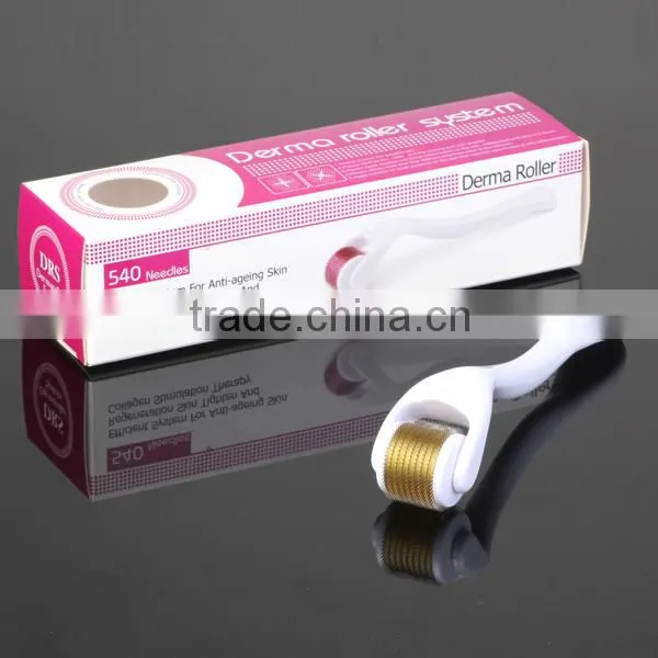 Derma Roller Titanium Micro Needle Roller 540 Needles Best Skin Medical DermaRoller for Body and Face photo-2