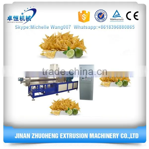 Tortilla Chips Making Machine/Hot Automatic Doritos Chips Process Line photo-2