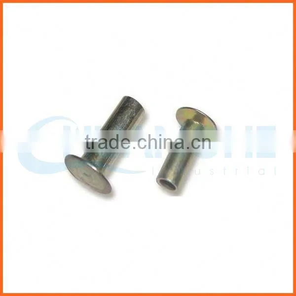 High Quality Round Head Brass Semi Hollow Rivet photo-2