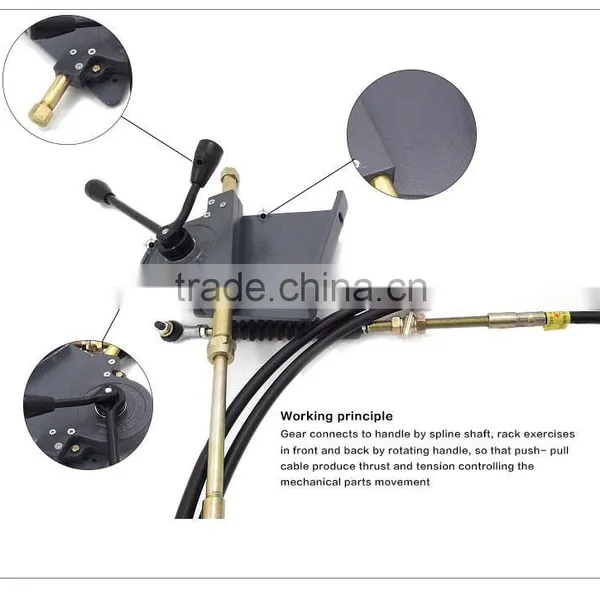 GJ1105 Beautiful Design Creative Volume Control Cable for Dumper Concrete Mixer Truck photo-2
