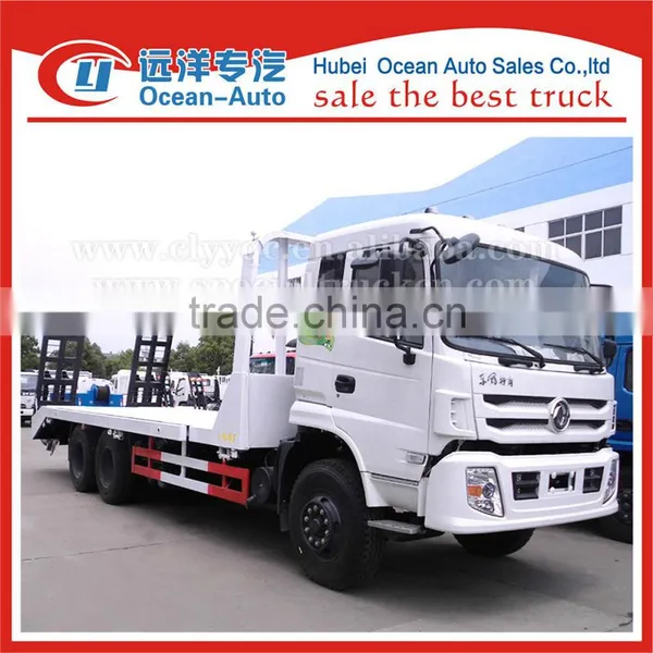 Dongfeng 6x4 Euro 4 13 Ton Flatbed Tow Body Truck photo-2