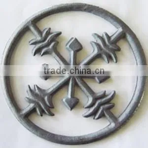 2015 New Iron Flowers Made in China for Date Railing Decoration photo-3