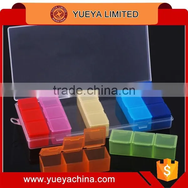 21 Cells Colorful Medicine Chest Box Case photo-2
