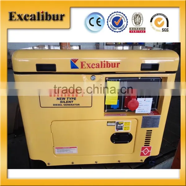 New Type Air Cooled 5KVA Silent Diesel Generator Price photo-4