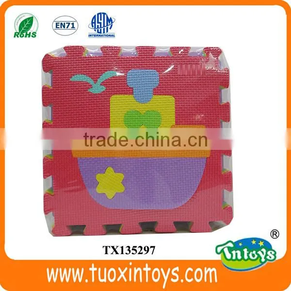 9 Pcs Printing Baby Foam Puzzle Mat photo-2