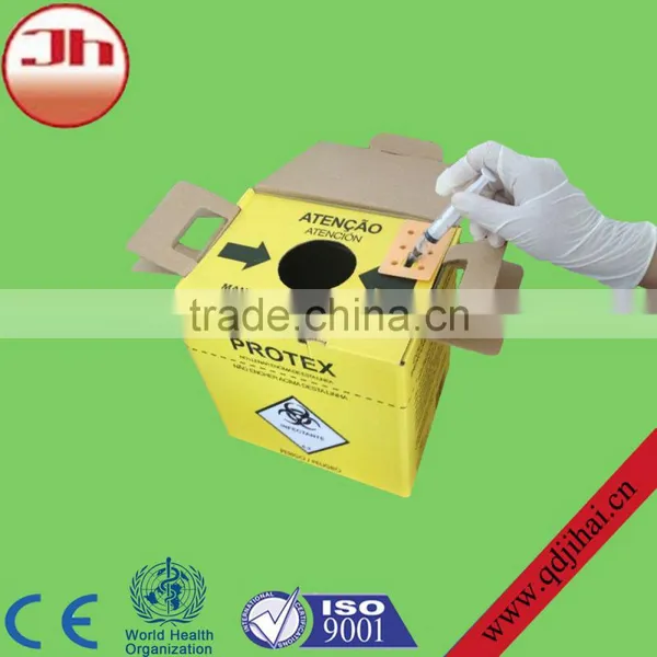 Made in China Surgical Rubbish Box/disposable Medical Safety Cardboard Box for Needles photo-3
