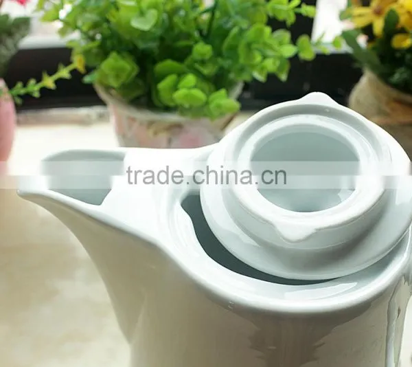 Factory Direct Wholesale Biscuit Case Porcelain Coffee Pot With Lid photo-5