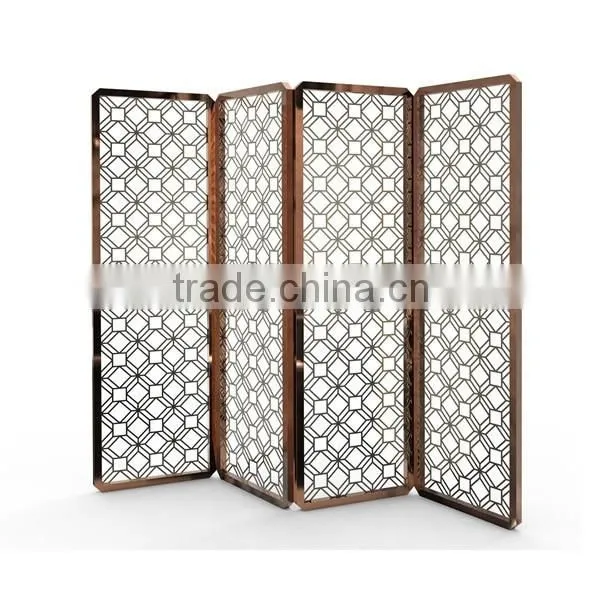 Customed 304 Stainless Steel Decorative Foldable Partition Wall photo-4