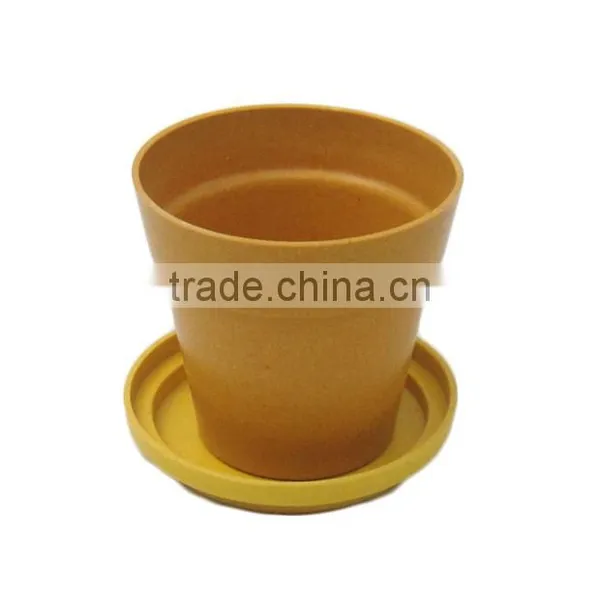 Eco Friendly Bamboo Fiber Mini Planter photo-2