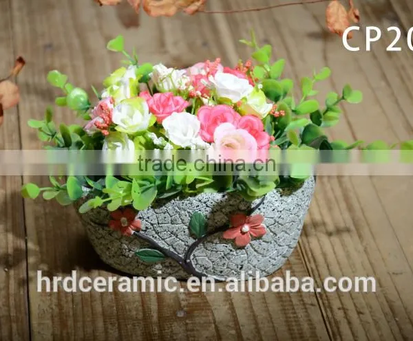 Cement Public Flowerpot,outdoor Garden Flowerpot photo-6