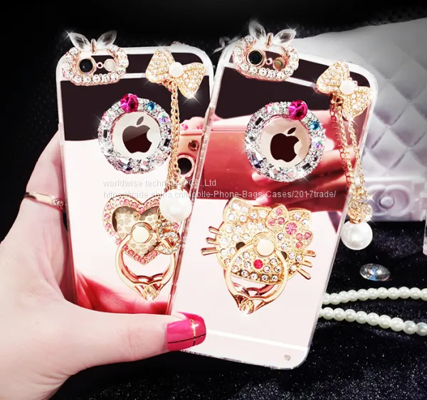 Protective Case Cover Silicone Mobile Phone Cases for IPhone7/7Plus/6/6s/6plus/6splus Cell Phone Diamond Crystal Cases photo-5