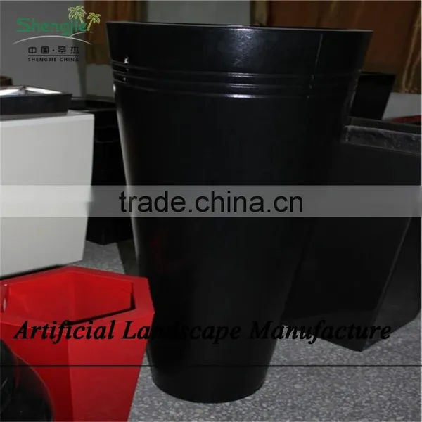SJZJN 2639 Vietnam Garden Decor Fiberglass Glossy Earthy Pots & Planters photo-5