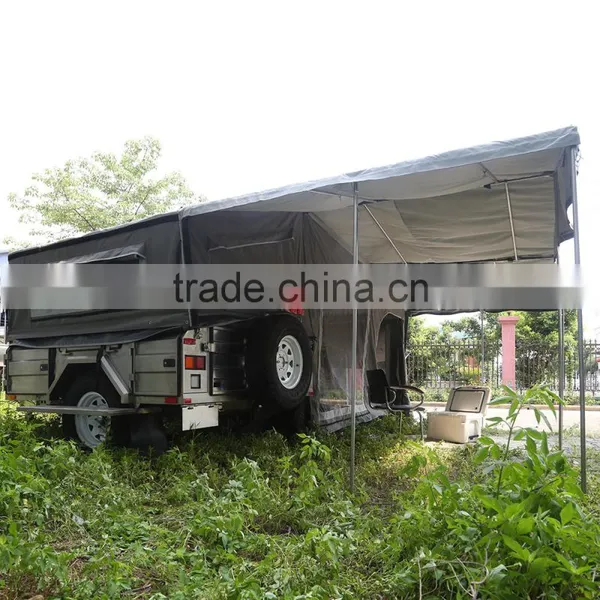 Steel Onroad Camping Trailer With Tent photo-2