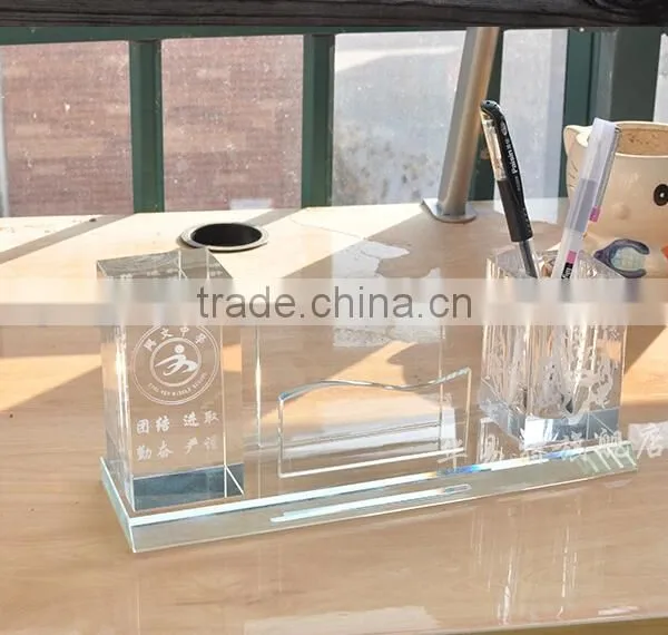 Office Crystal Pen Stand photo-2