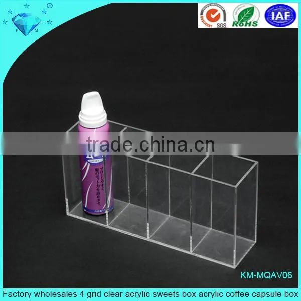 OEM Custom Colorful Acrylic Sugar Box With Lid Hot Sale Plexiglass Candy Box photo-4