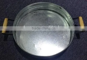 Tray With Wooden Handle, MSO-175 photo-2