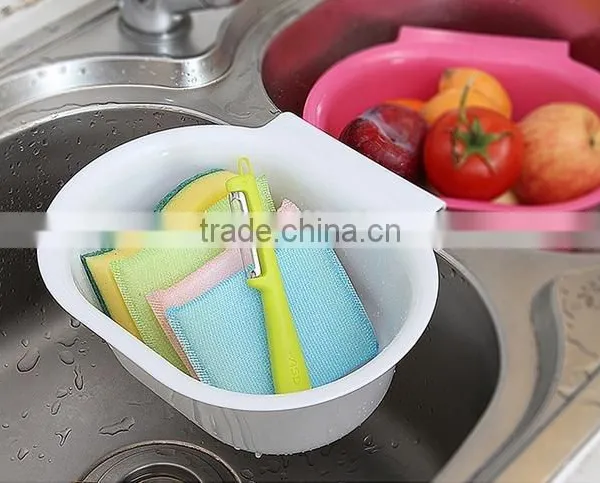 PP Plastic Hanging Sink Drain Basket for Kitchen photo-3