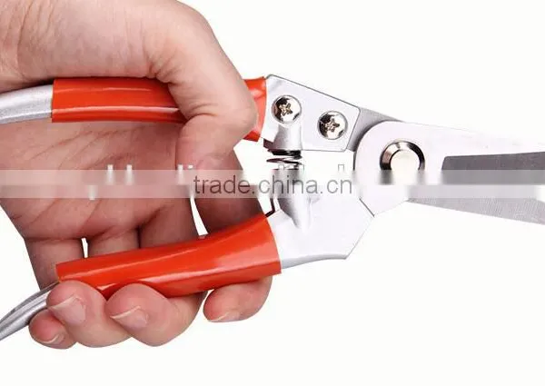 8 Inch Straight Blade Garden Hand Pruners photo-6