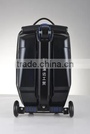 Airport Luggage Conveyor Belt Travel Scooter Bag Trolley Suitcase photo-3