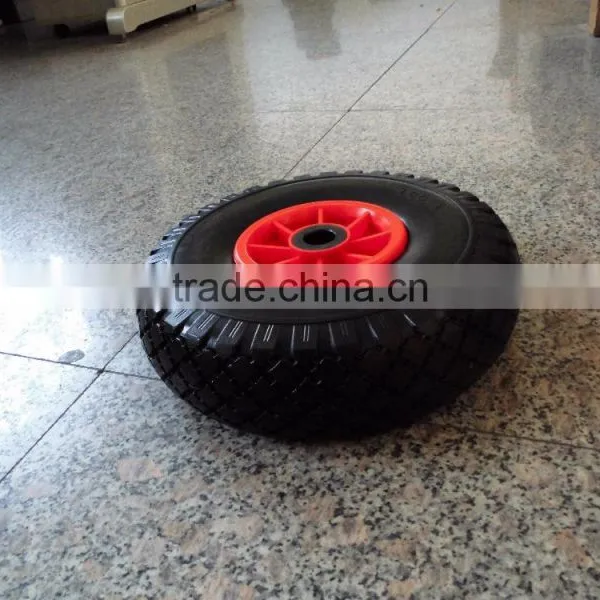 Pneumatic Rubber Wheels 3.004 With Plastic Rim 3.00-4 photo-5
