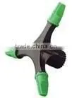 CS-3012 Rotating PLASTIC 3-ARM ROTATING SPRINKLER With H Base Plastic Lawn Sprinkler photo-2