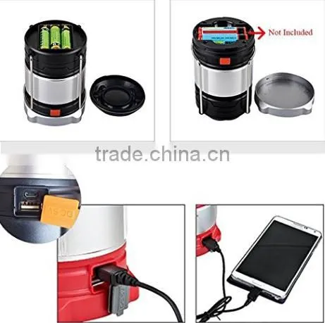 Portable 185 Lumens Camping Hiking Tent Lantern Rechargeable Emergency Light photo-5