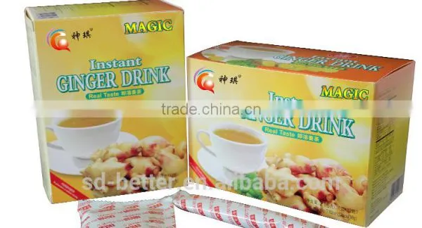 FDA Certification Herbal Slimming Tea , Instant Honey Ginger Tea , Yellow Ginger Tea Price photo-2