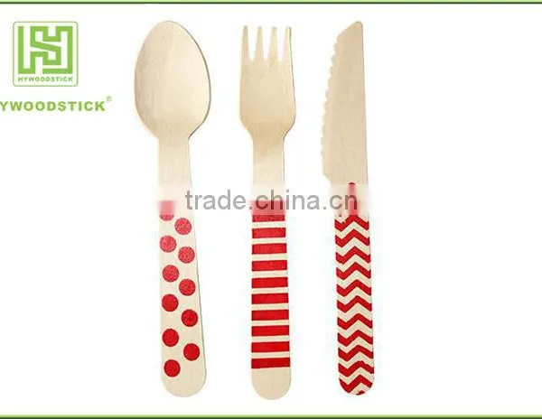 100forks Disposable 100 Wood Cutlery Silverware Wooden Forks, White photo-2