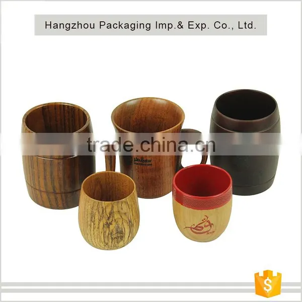 Handmade Unique Hand-Made Wood Custom Coffee Cup