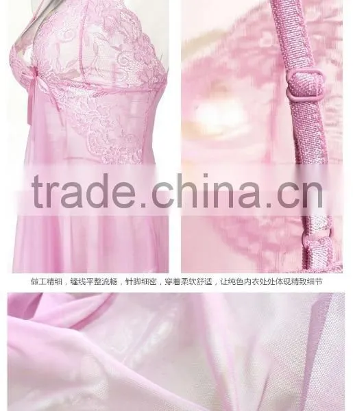 Comfortable Lingerie Sleepwear Women Pajama Girl Sexy photo-4