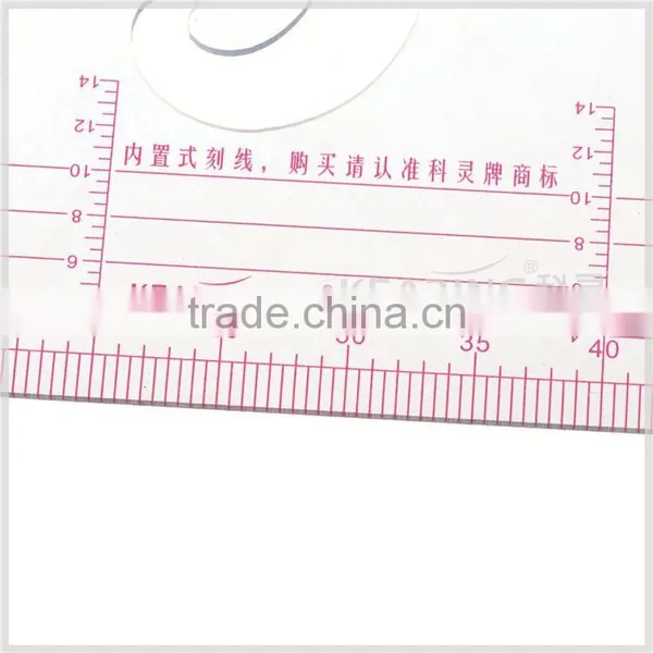 Kearing Brand Scale Ruler,1/4&1/5 Scale, Multi-function Plastic Straight Scale Ruler #8545 photo-5