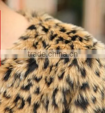 Multicolour Fashion Fox Fur 2014 Wool Overcoat Medium-long Fur Coat photo-2