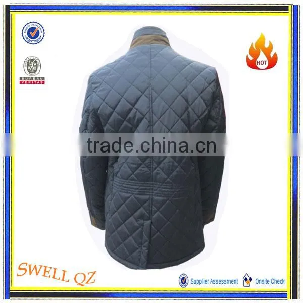 Winter Fashion Male Diamond Quilted Coat photo-2