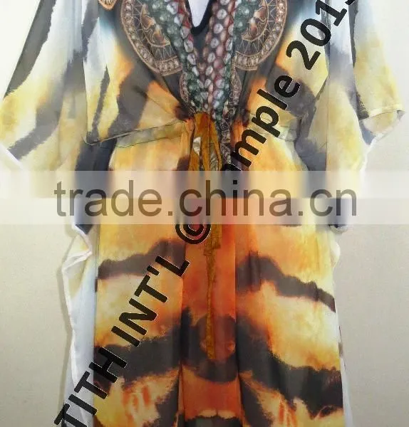 DIGITAL PRINTED LADIES FANCY KAFTAN photo-6