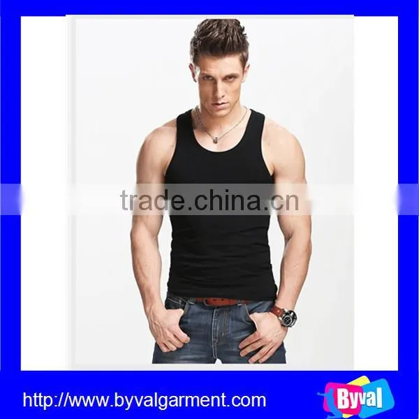 Mens Blank Tight Athletic Tank Top Wholesale photo-5