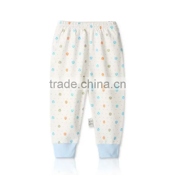 Wholesale Sweet Baby Pants High Quality Organic Cotton Baby Leggings Pants photo-3
