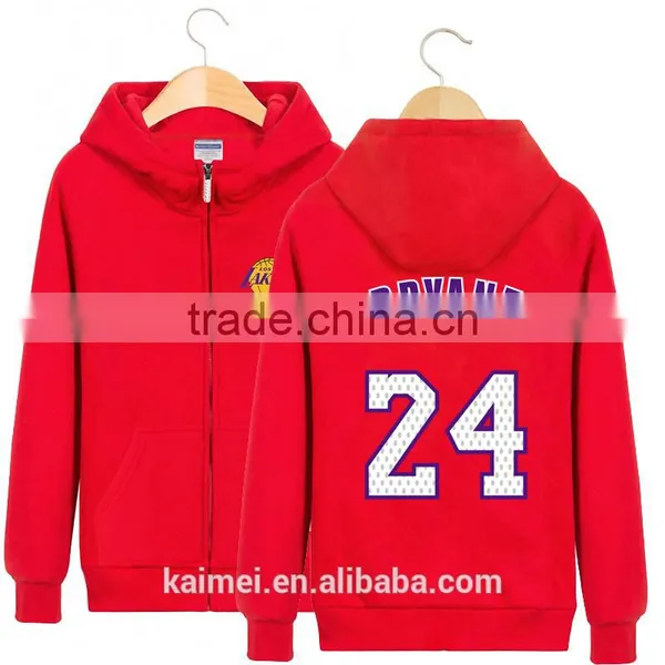 2017 Wholesale Beautiful Design Amazing Quality Eco-friendly Breathable Anti-wrinkle Cute Sports Zipper Hoodie photo-3