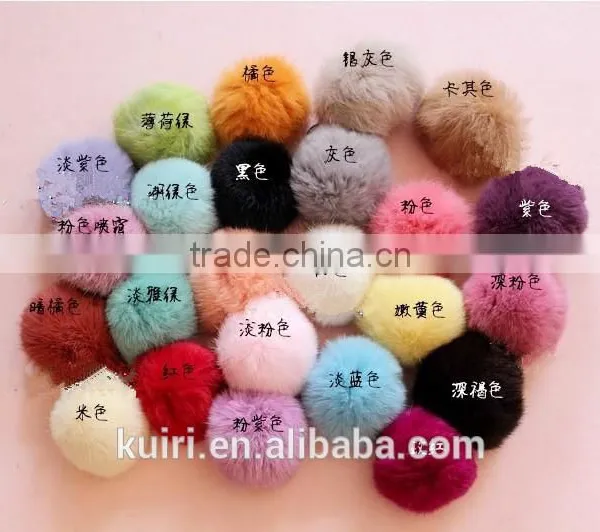 High Quality Fox Fur Ball /fox Pompom Ball/fur Pompom Accessories