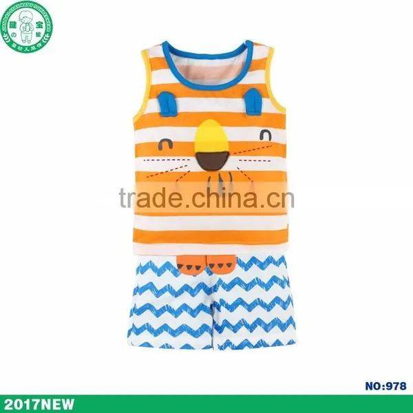 New Arrival Unisex Summer Baby Clothing Wholesale Fancy Children Clothing photo-2