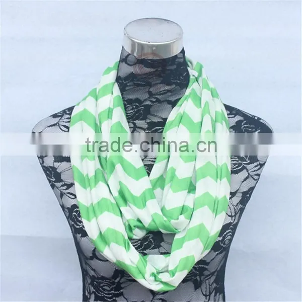 Wholesale Cotton Monogram Chevron Infinity photo-6