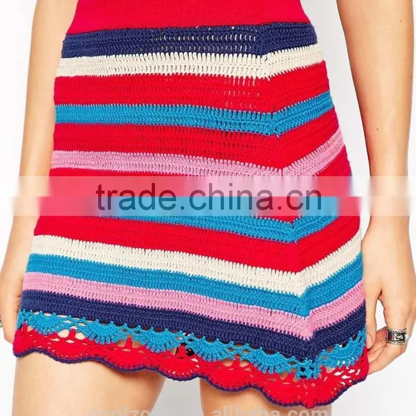 New Arrival Fashion Very Popular Strips Women Umbrella Skirt photo-4