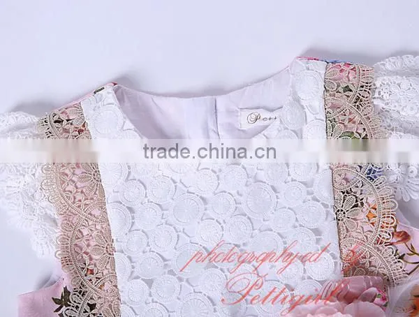 Lovely Lace Flower Girl Dress for Wedding Beautiful Girl photo-4