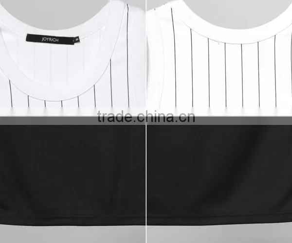 Custom Most Fashionable Printing Tank Top With Your Own Logo, Wholesale Tank Top Guangzhou Manufacturer photo-4