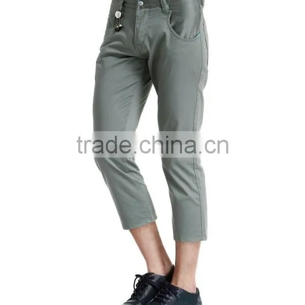 2015 New Style Trousers Hot Sale Top Quality Man Ninth Pants photo-2