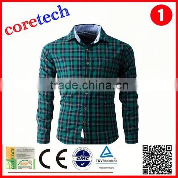 Brushed Breathable Check Shirt Factory photo-2