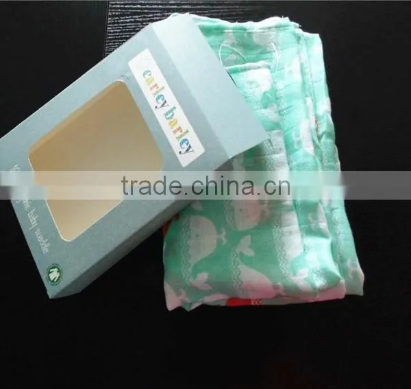 70% Bamboo 30% Cotton Muslin Swaddle photo-2